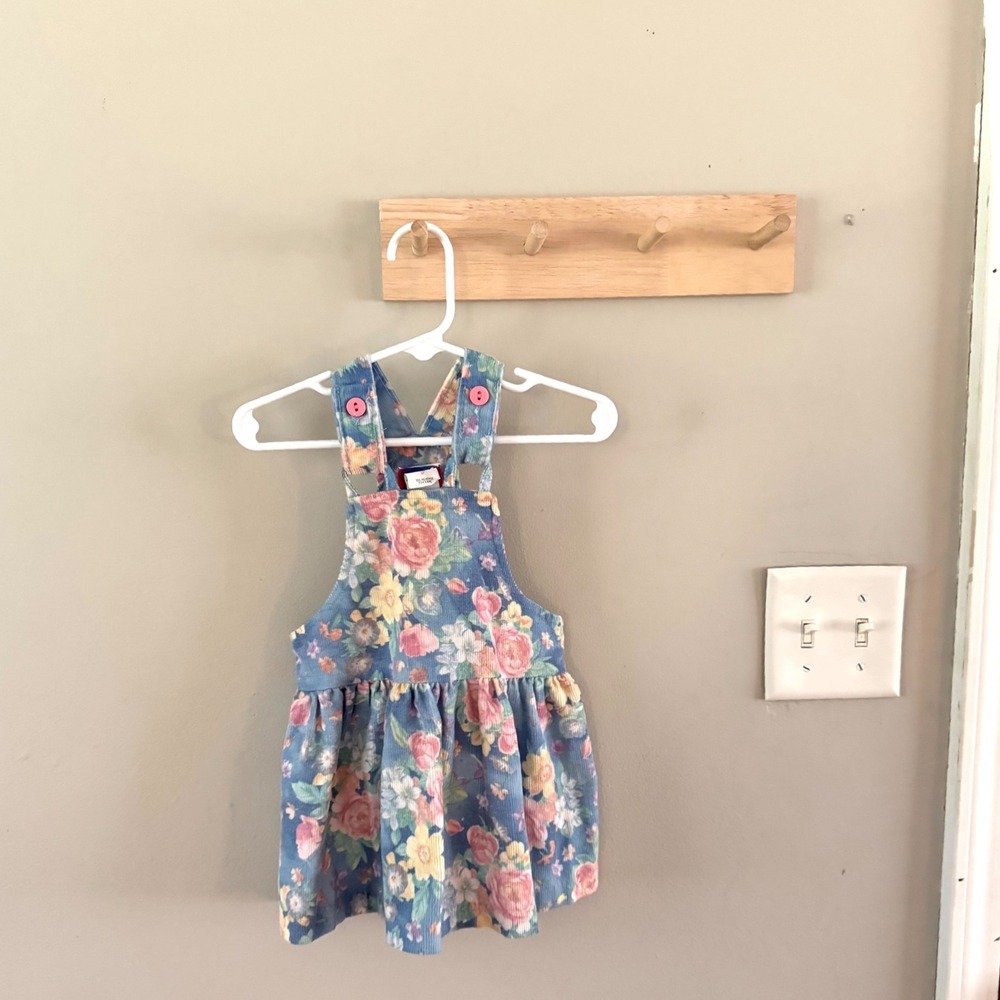 2T vintage floral dress